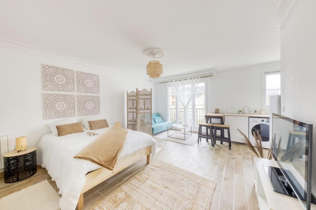 Studio Vue Direct Sur Le Port De Cergy, Parking Prive Gratuit Zewnętrze zdjęcie