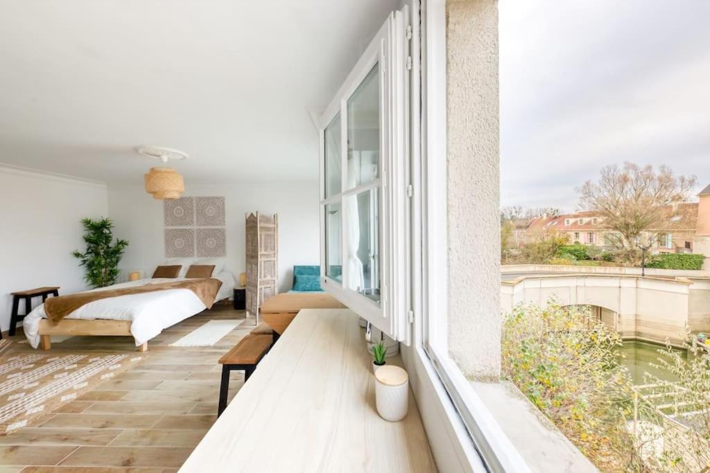 Studio Vue Direct Sur Le Port De Cergy, Parking Prive Gratuit Zewnętrze zdjęcie